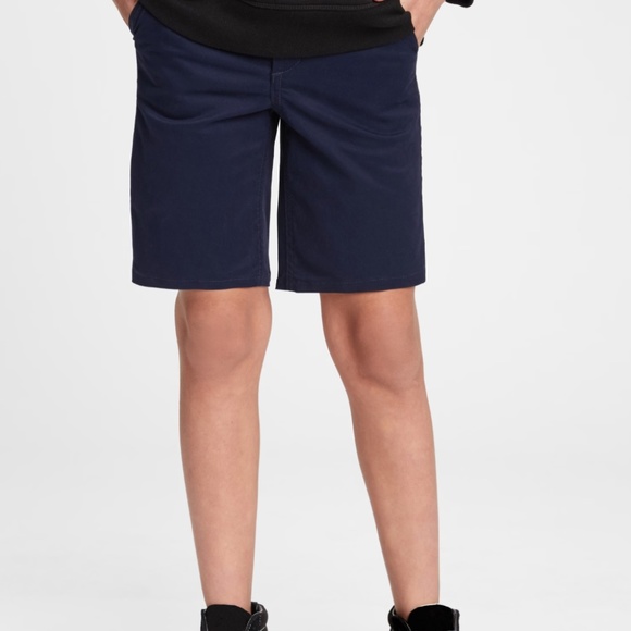 NWT Gap Kids Uniform Dressy Shorts with Washwell - Picture 1 of 3